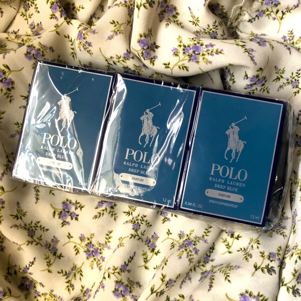 PACK OF 12 RALPH LAUREN POLO BLUE SAMPLES